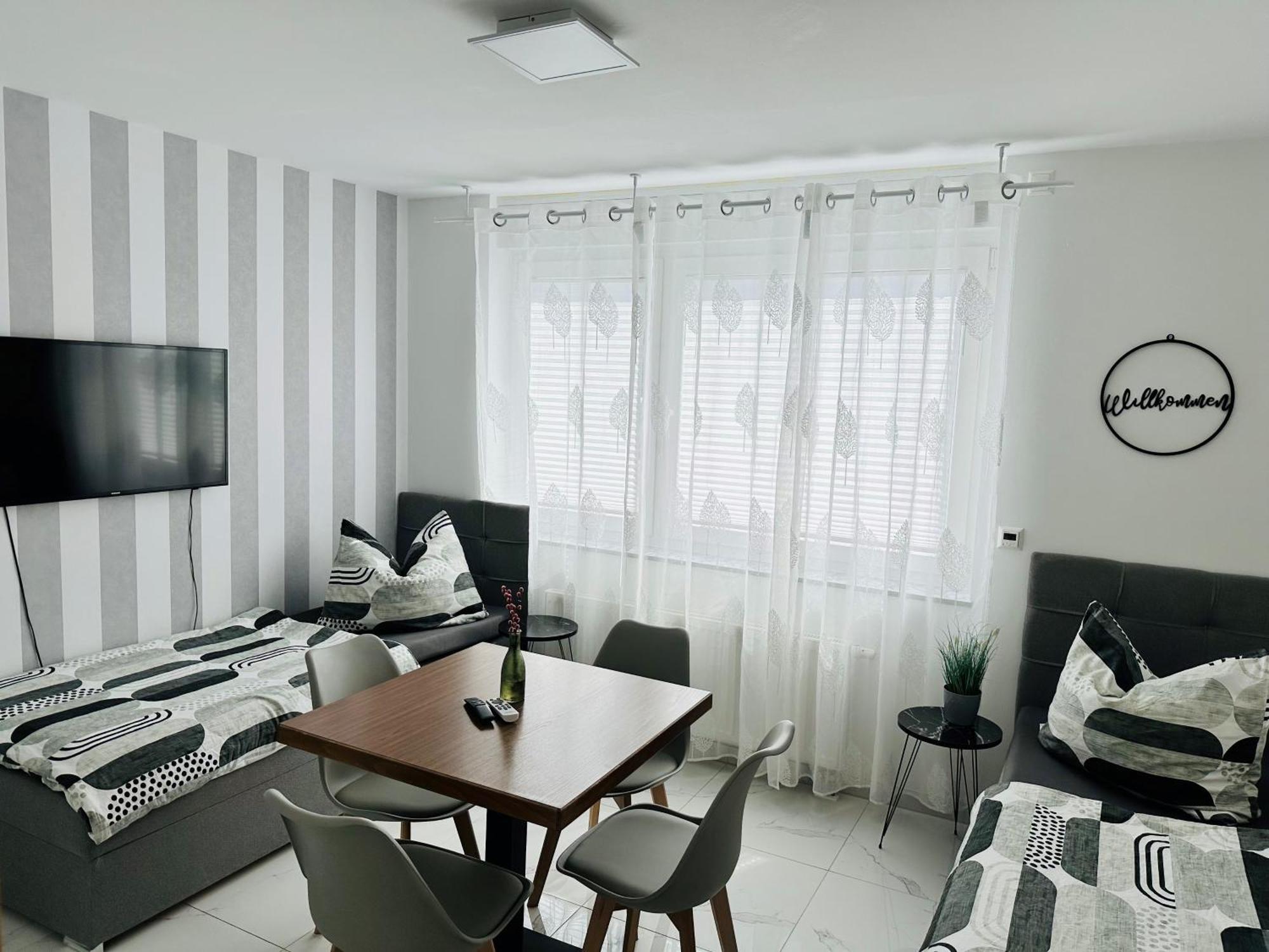 Bee61 * Langen Exklusiv Fuer 4 Personen *vollausstattung Mit Kueche* Inklusive Terrasse